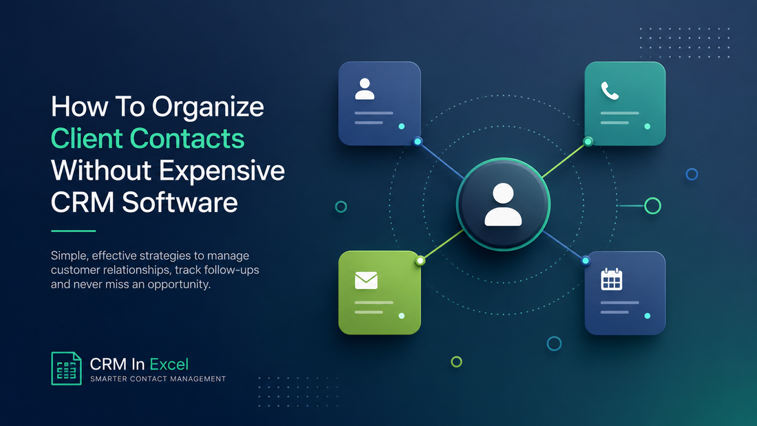 Client contacts organized in one place